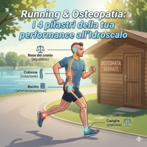 Osteopatia per i runner dell'Idroscalo