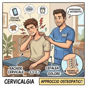 Cervicalgia osteopata segrate