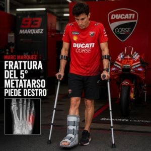 Infortunio Marc Marquez Le Mans 2026
