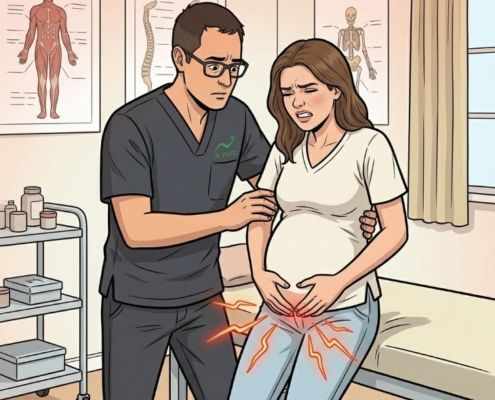 Dolore al pube in gravdanza osteopata segrate