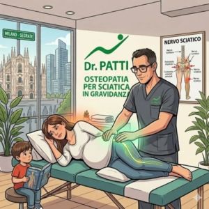 Sciatica in gravidanza osteopata Milano