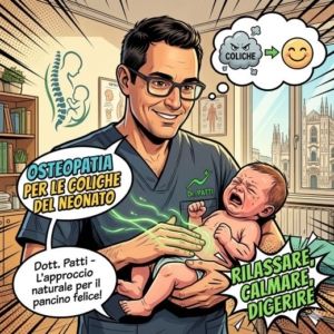 Coliche neonato osteopata Milano