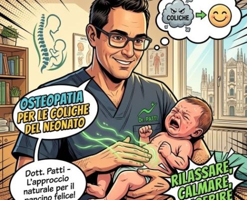 Coliche neonato osteopata Milano