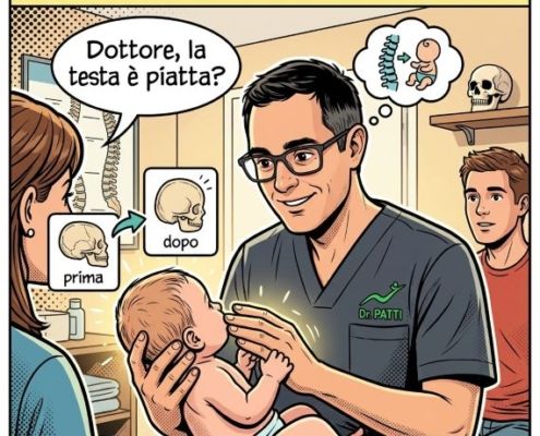 Plagiocefalia osteopata Milano